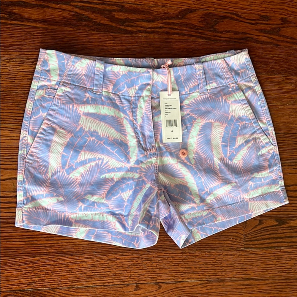 Vineyard Vines Pastel Palm Print Women's Shorts